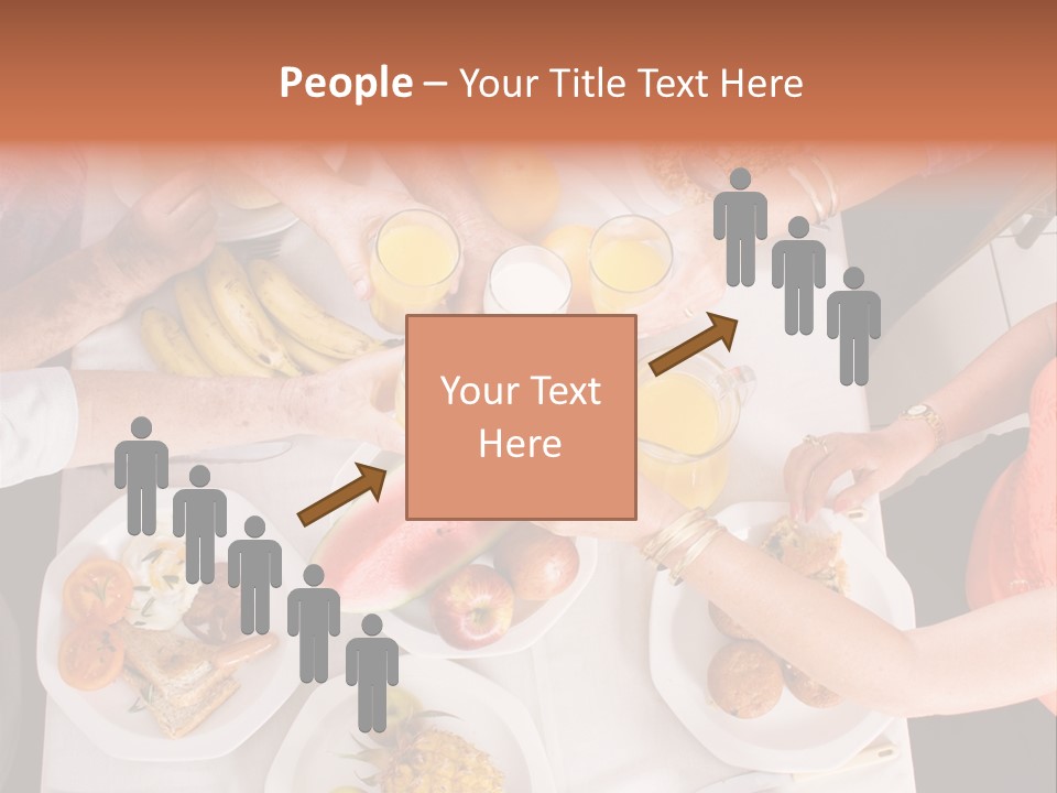 Family Meal Drink PowerPoint Template