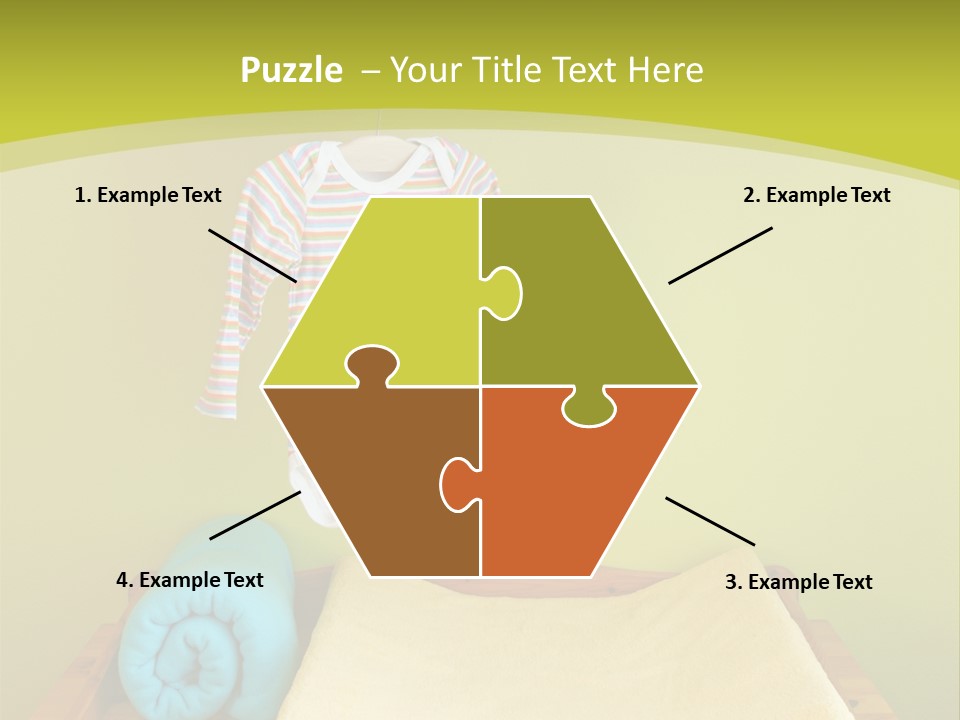 Health Cream Diaper PowerPoint Template