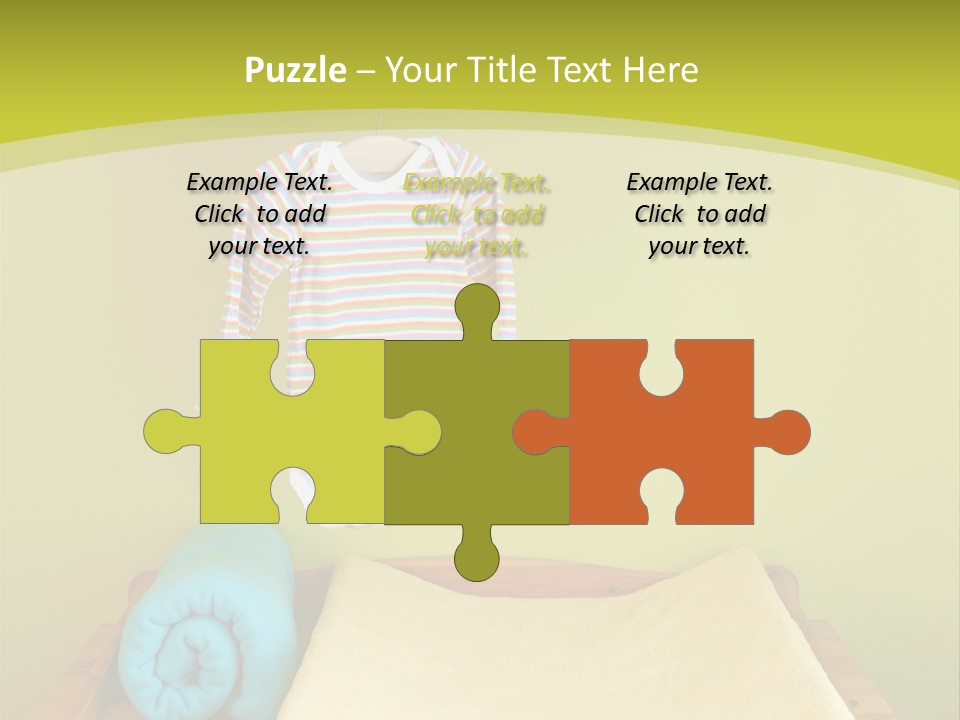 Health Cream Diaper PowerPoint Template