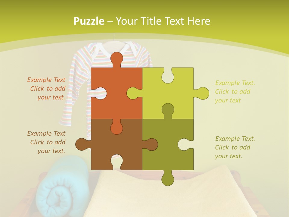 Health Cream Diaper PowerPoint Template