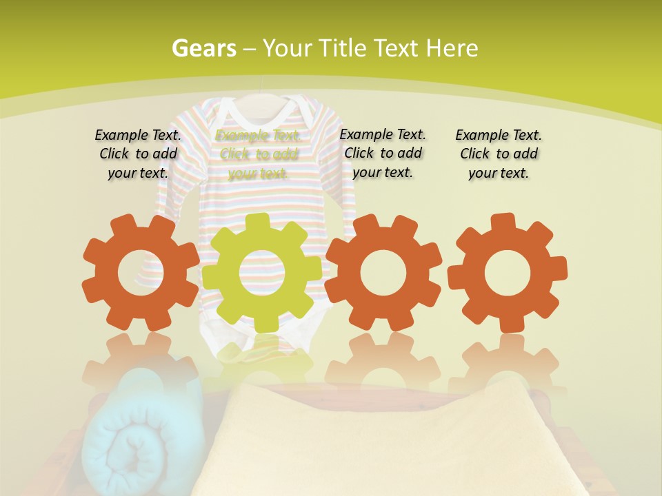 Health Cream Diaper PowerPoint Template