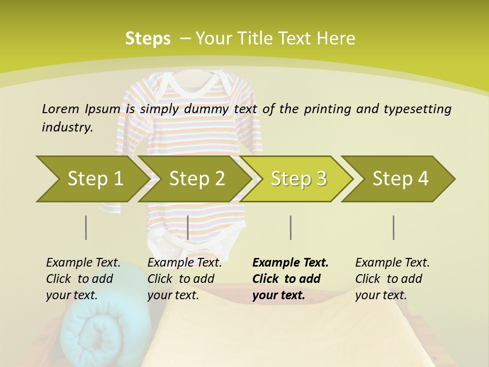 Health Cream Diaper PowerPoint Template