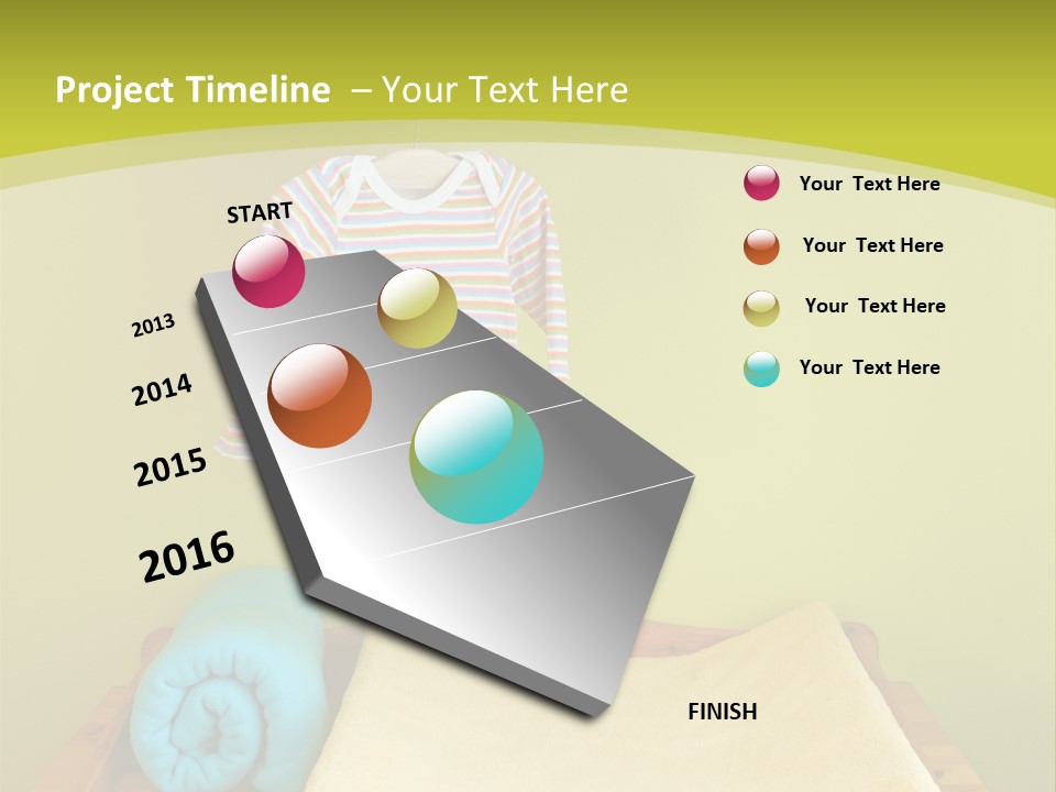 Health Cream Diaper PowerPoint Template