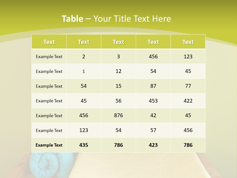 Health Cream Diaper PowerPoint Template