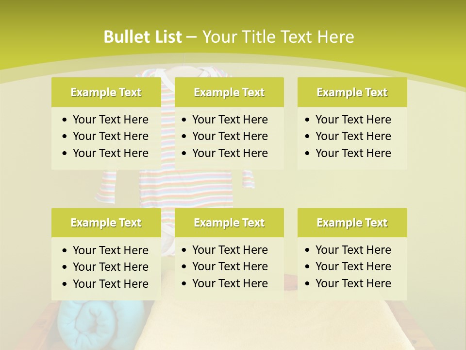 Health Cream Diaper PowerPoint Template