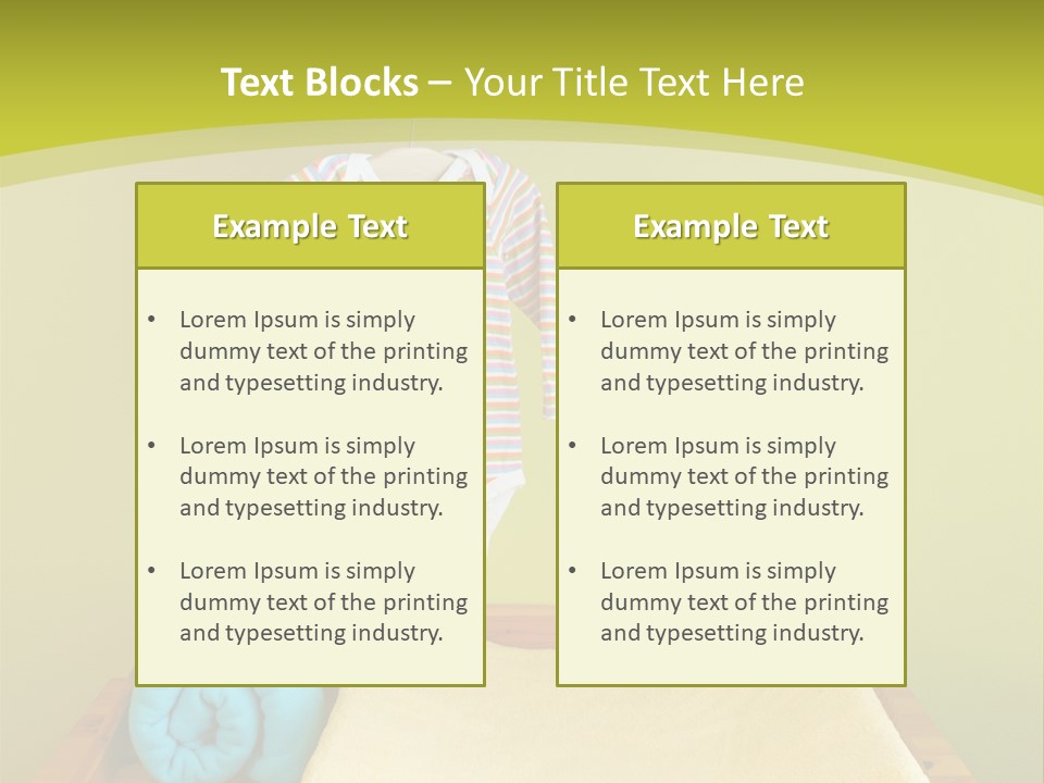 Health Cream Diaper PowerPoint Template