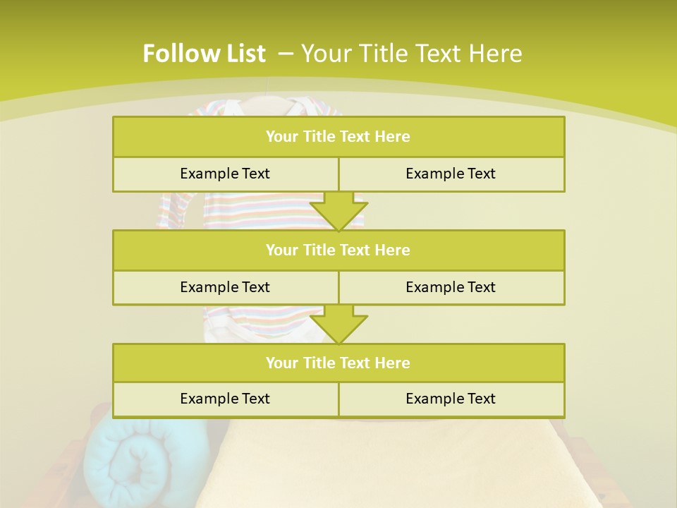 Health Cream Diaper PowerPoint Template