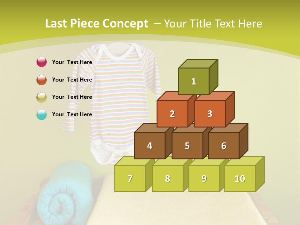 Health Cream Diaper PowerPoint Template