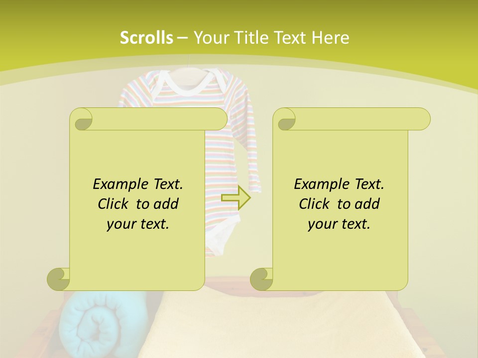 Health Cream Diaper PowerPoint Template