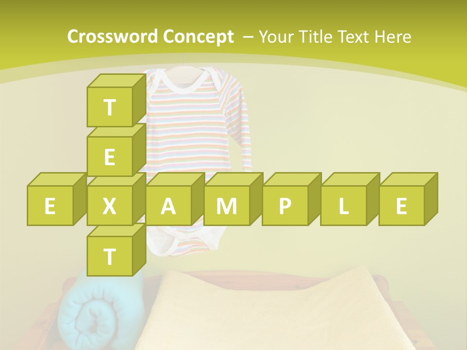 Health Cream Diaper PowerPoint Template