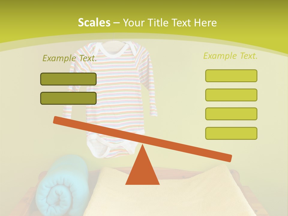 Health Cream Diaper PowerPoint Template