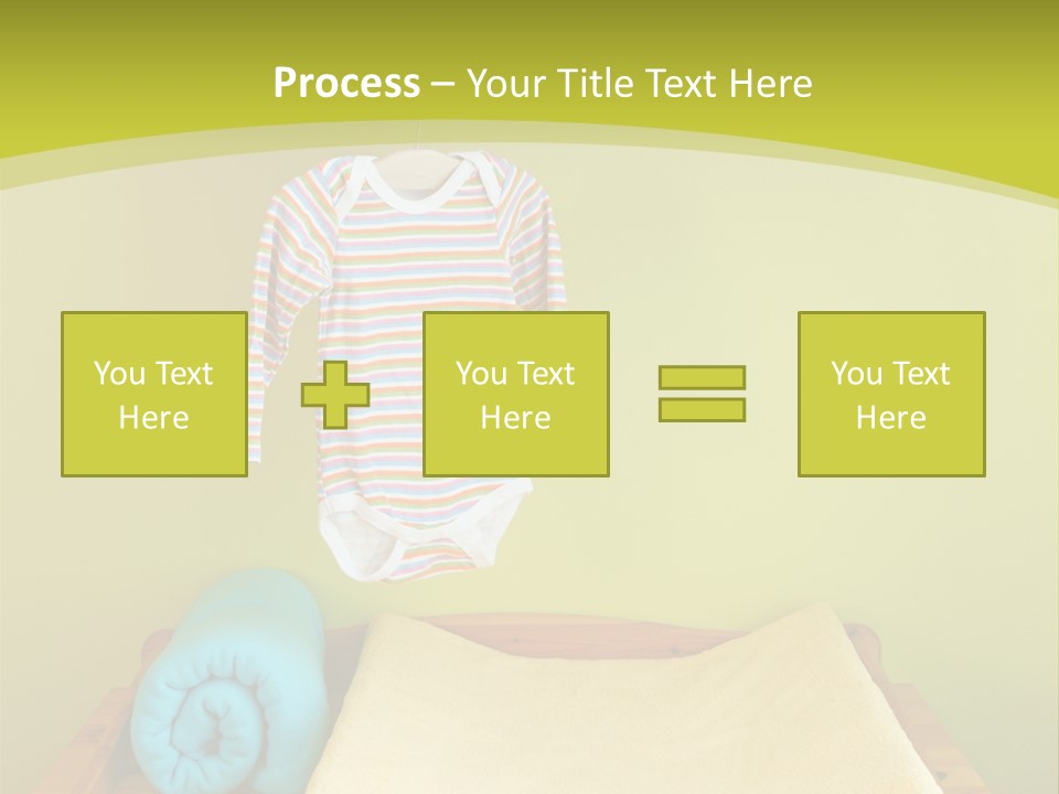 Health Cream Diaper PowerPoint Template
