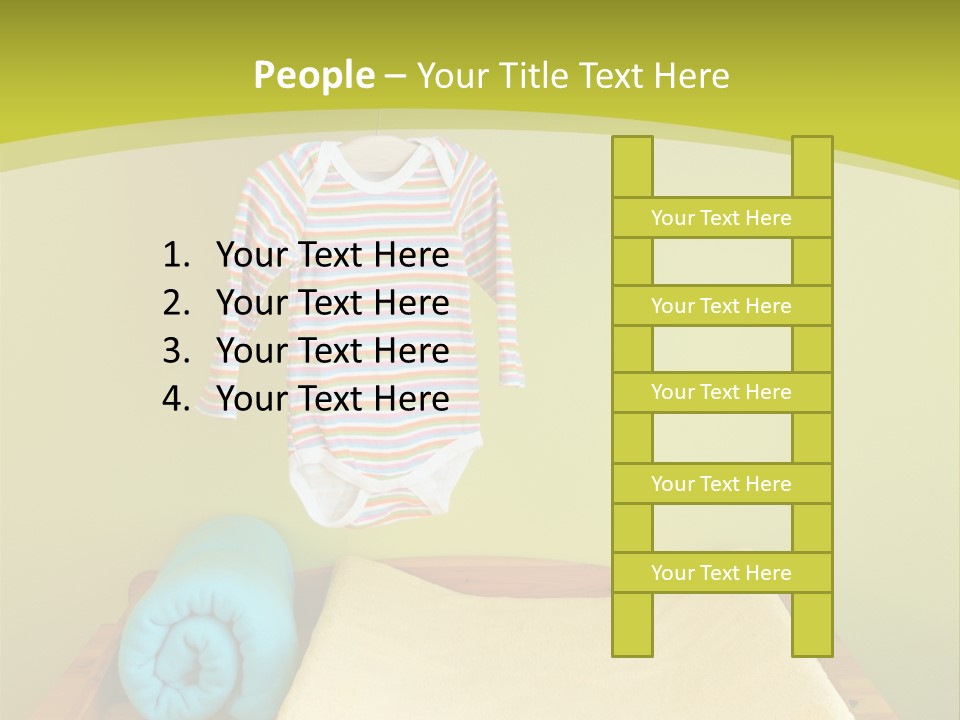 Health Cream Diaper PowerPoint Template