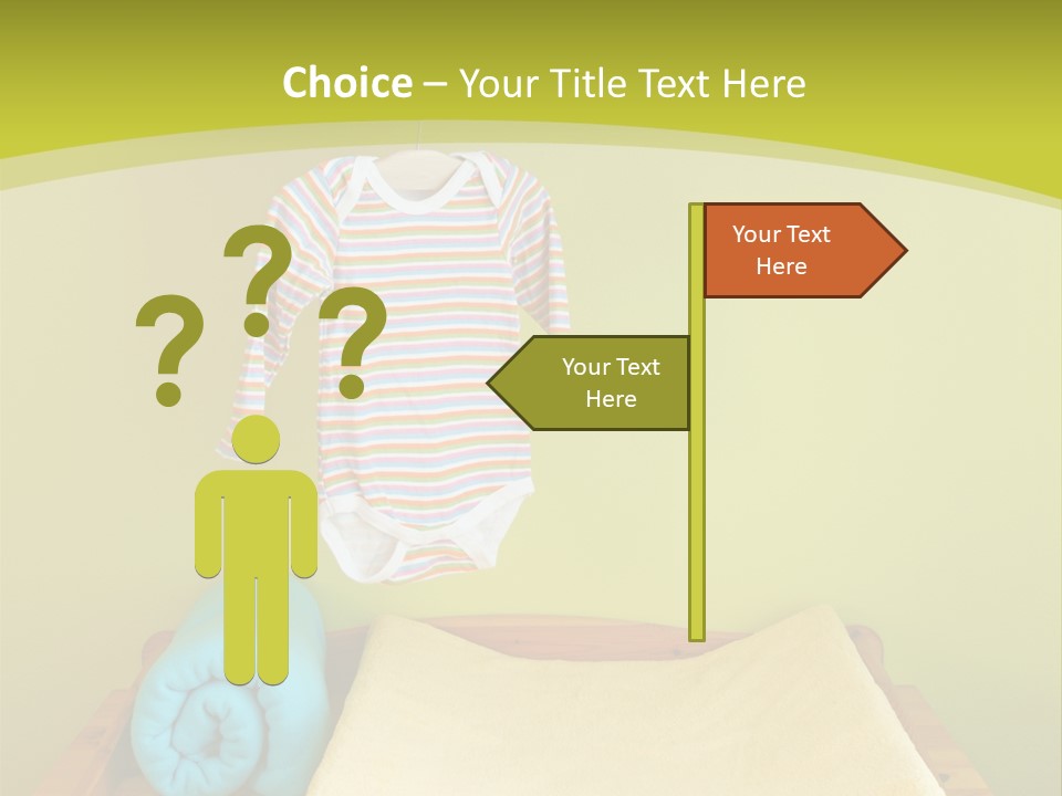 Health Cream Diaper PowerPoint Template