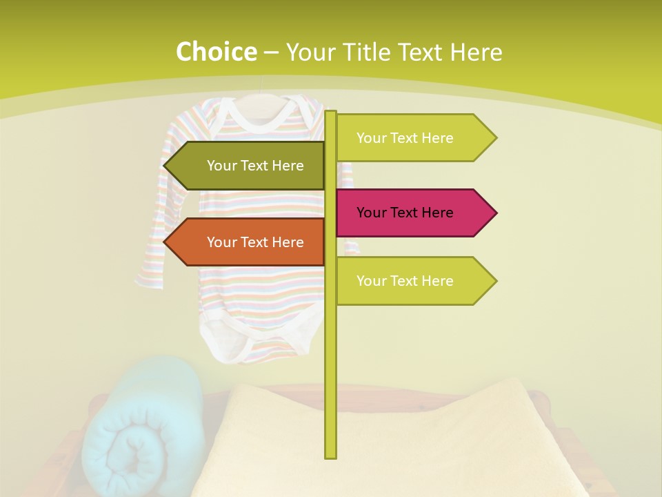 Health Cream Diaper PowerPoint Template