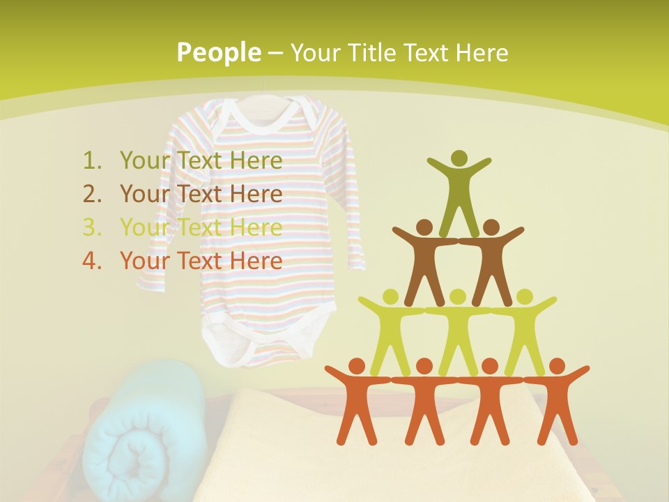 Health Cream Diaper PowerPoint Template