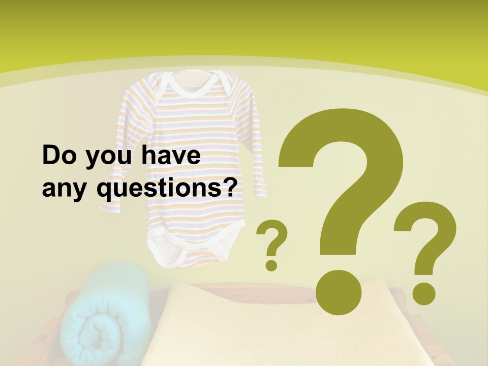 Health Cream Diaper PowerPoint Template