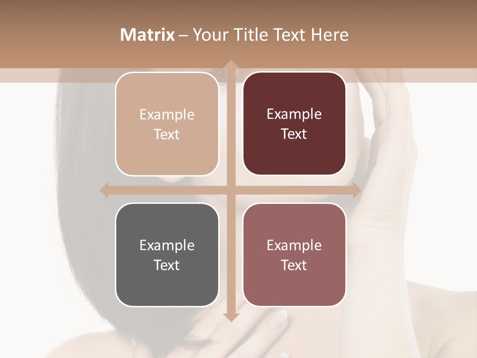 Pretty Hand Fresh PowerPoint Template