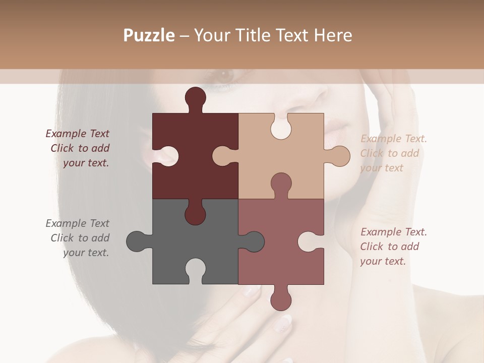 Pretty Hand Fresh PowerPoint Template