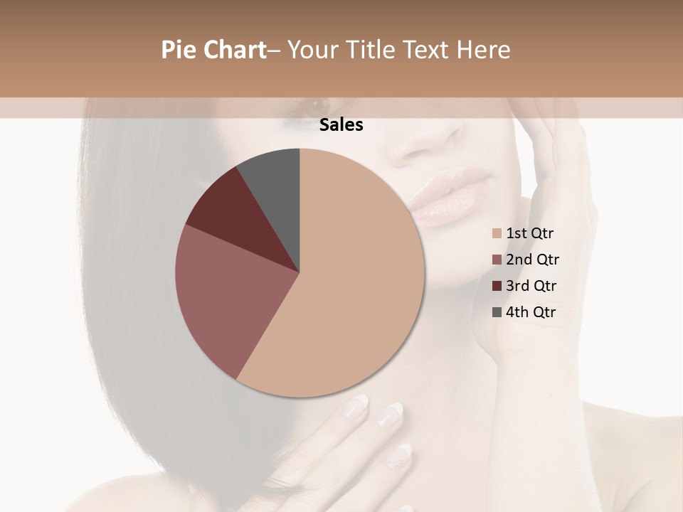 Pretty Hand Fresh PowerPoint Template