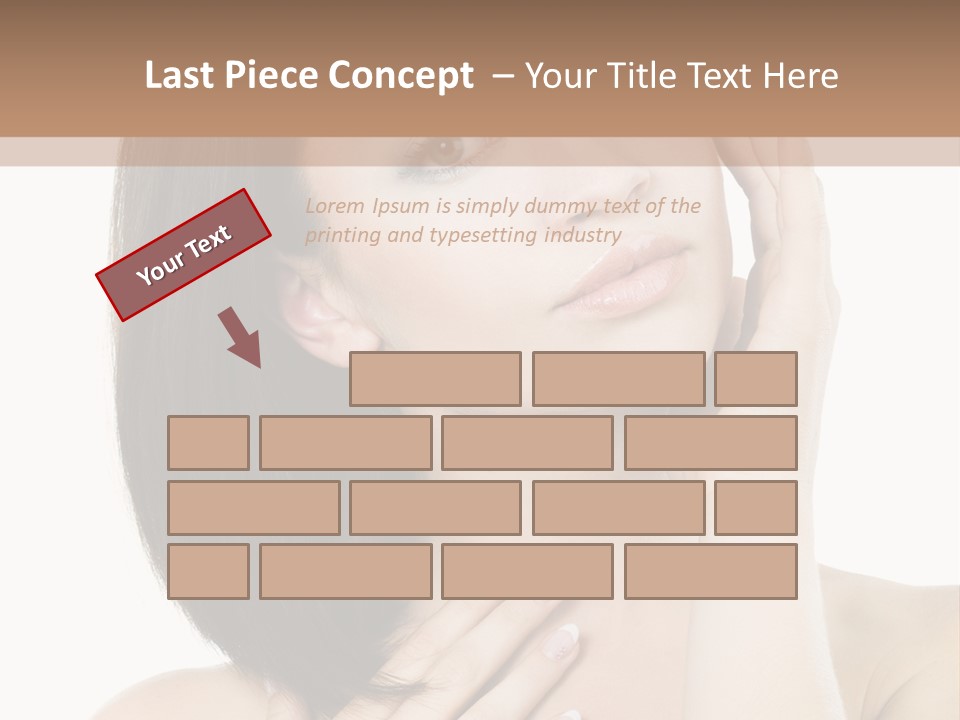 Pretty Hand Fresh PowerPoint Template