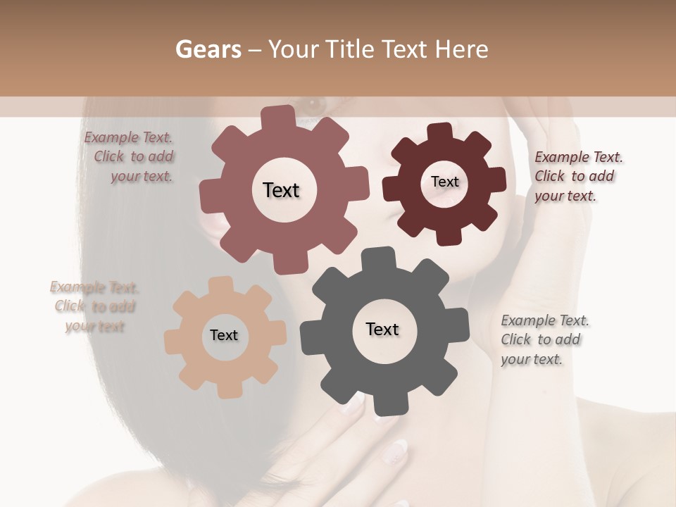 Pretty Hand Fresh PowerPoint Template