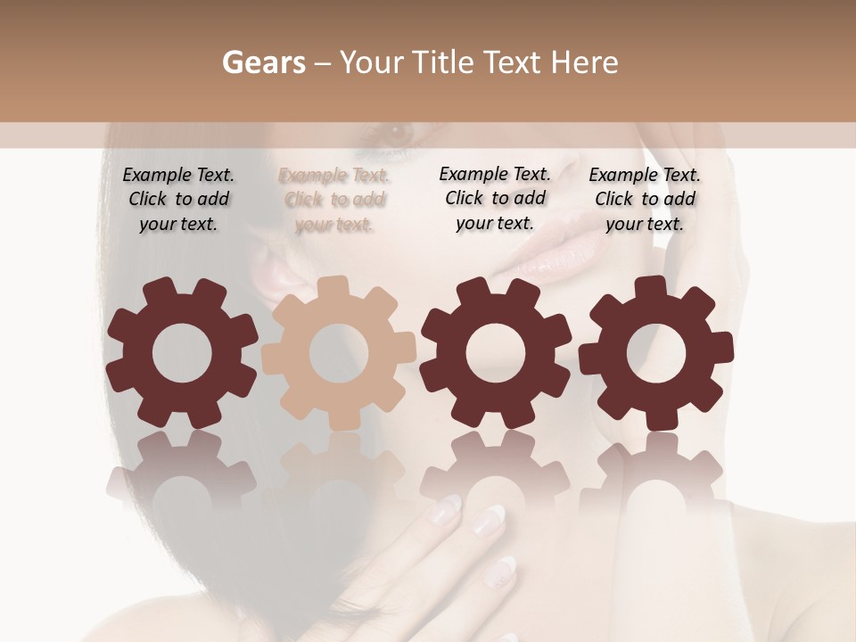 Pretty Hand Fresh PowerPoint Template