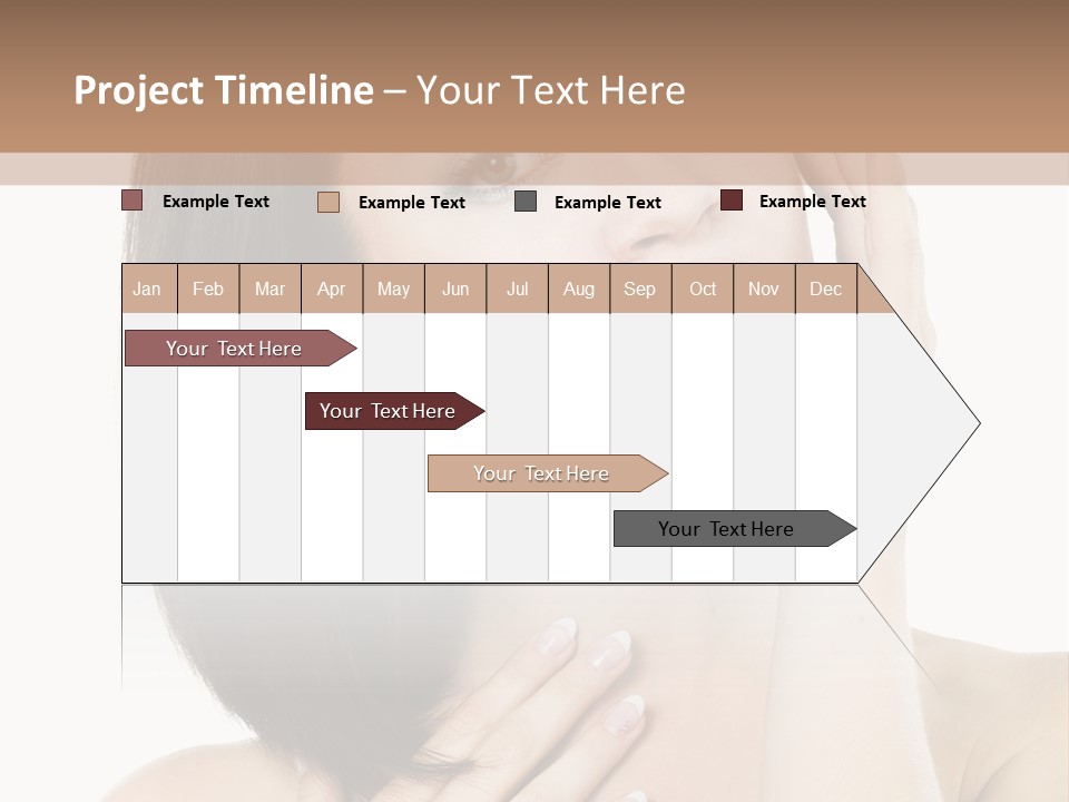 Pretty Hand Fresh PowerPoint Template
