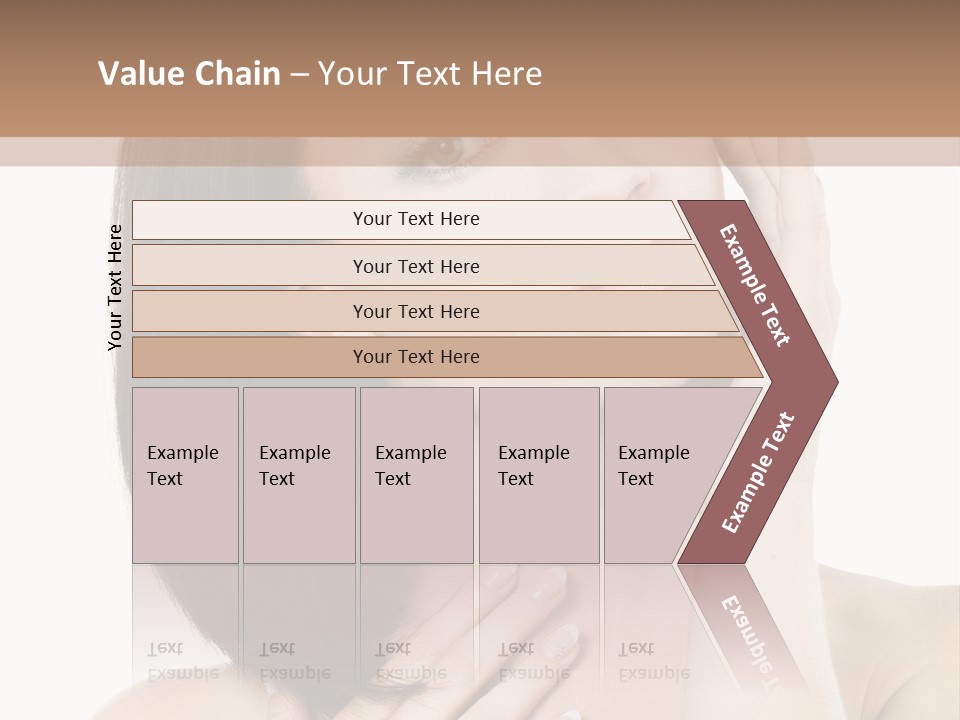 Pretty Hand Fresh PowerPoint Template