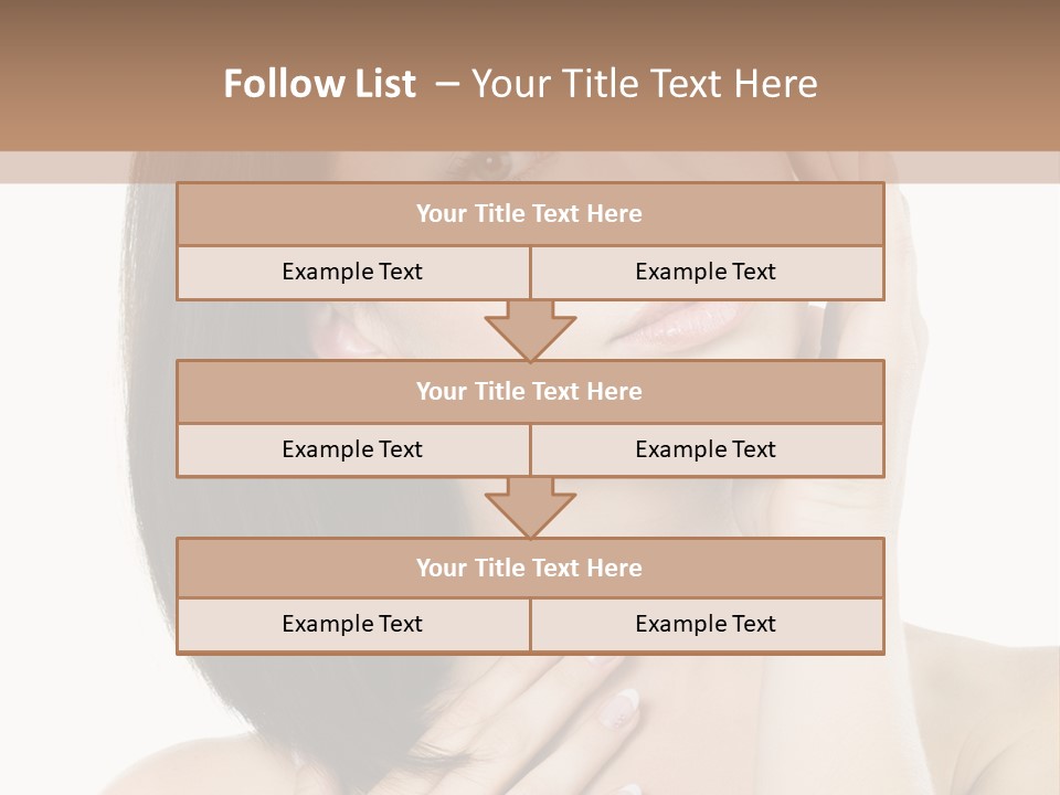 Pretty Hand Fresh PowerPoint Template