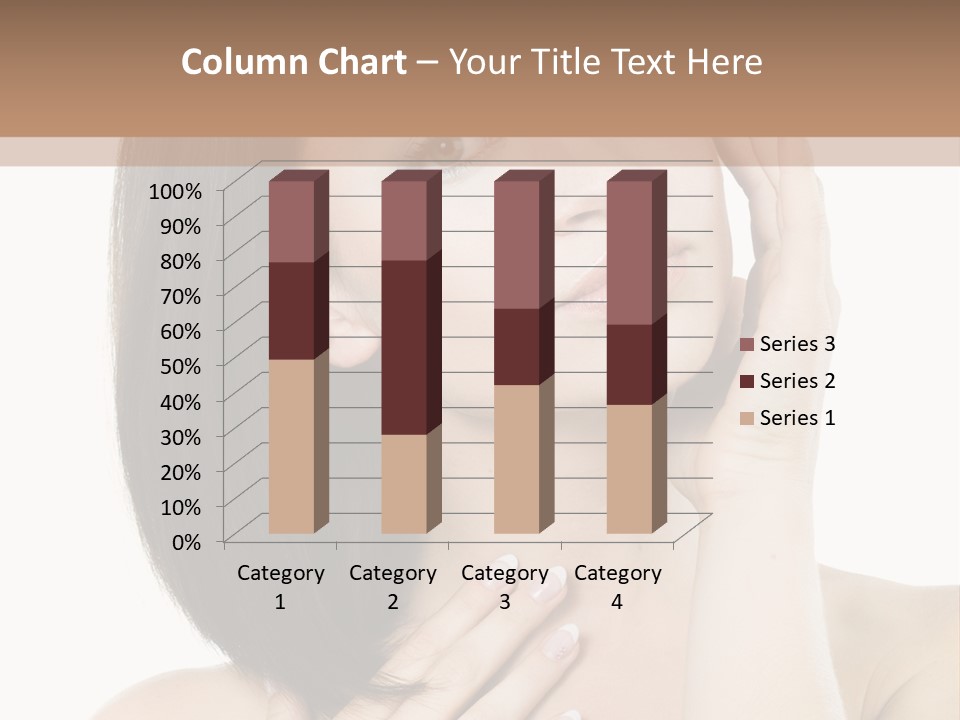 Pretty Hand Fresh PowerPoint Template