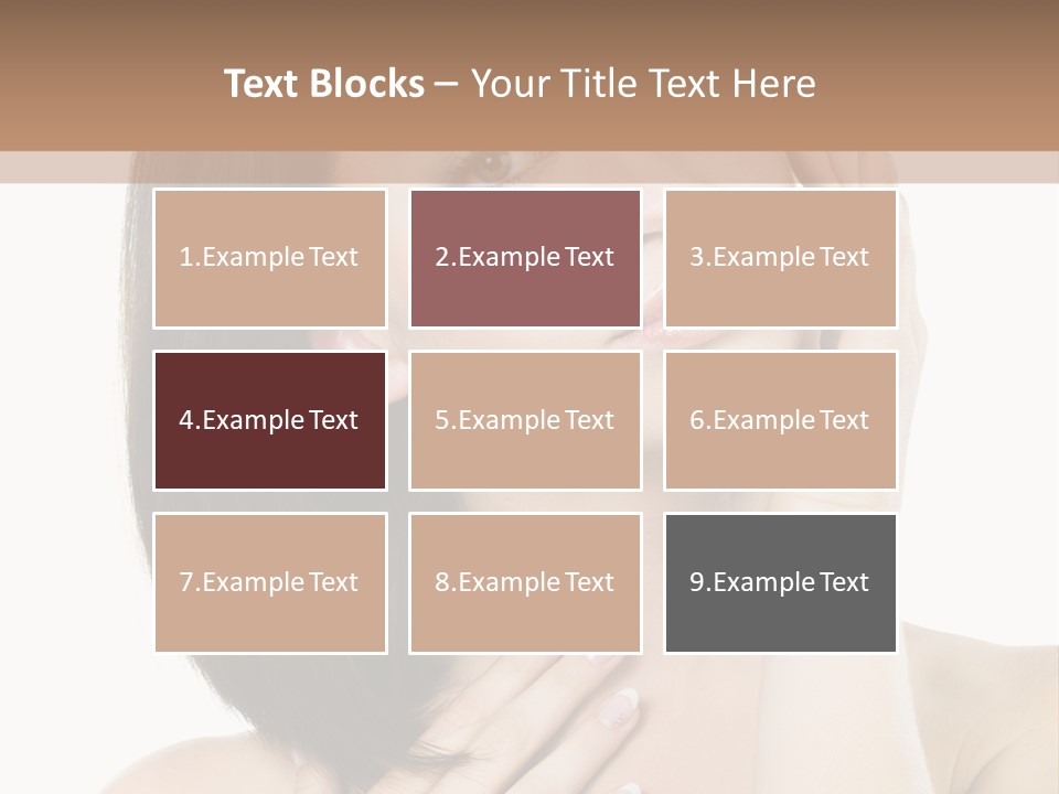 Pretty Hand Fresh PowerPoint Template