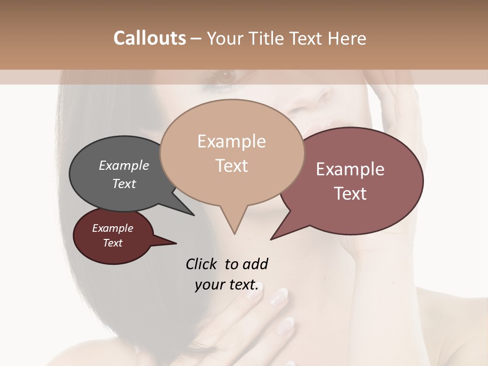 Pretty Hand Fresh PowerPoint Template