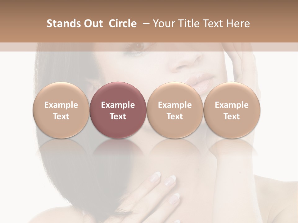 Pretty Hand Fresh PowerPoint Template