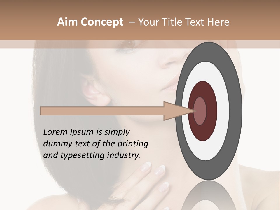 Pretty Hand Fresh PowerPoint Template