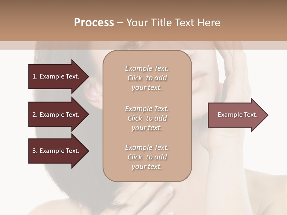 Pretty Hand Fresh PowerPoint Template