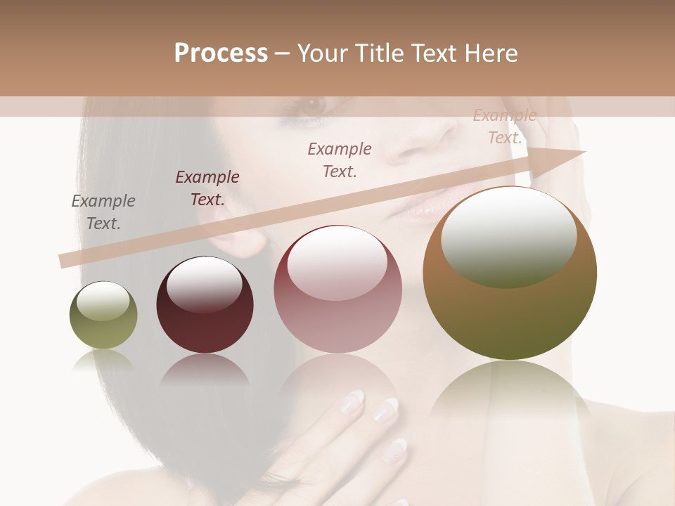 Pretty Hand Fresh PowerPoint Template