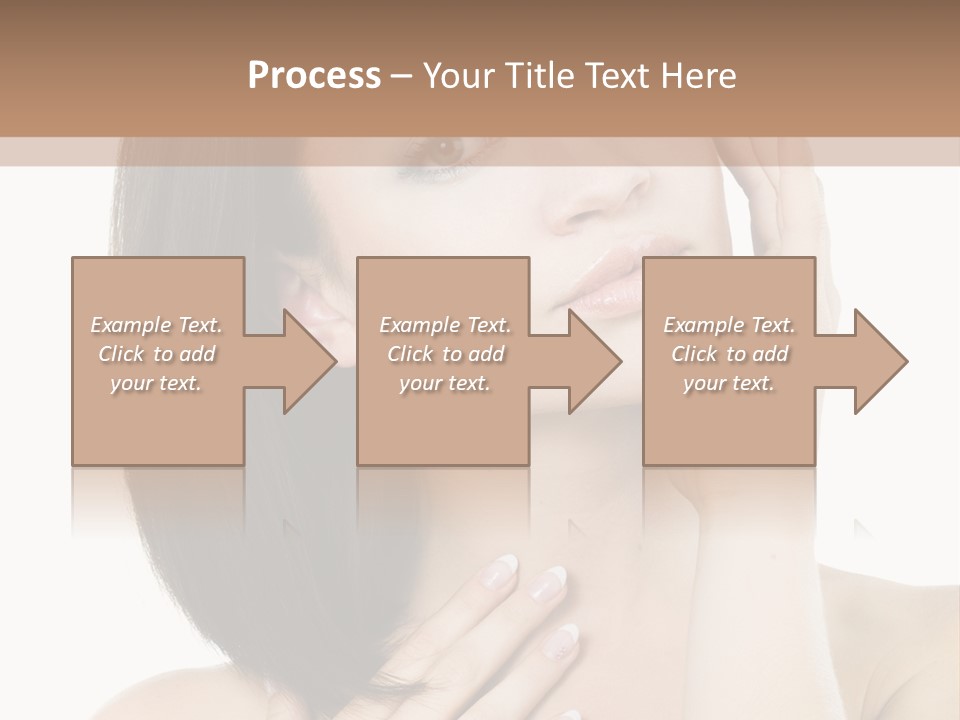 Pretty Hand Fresh PowerPoint Template