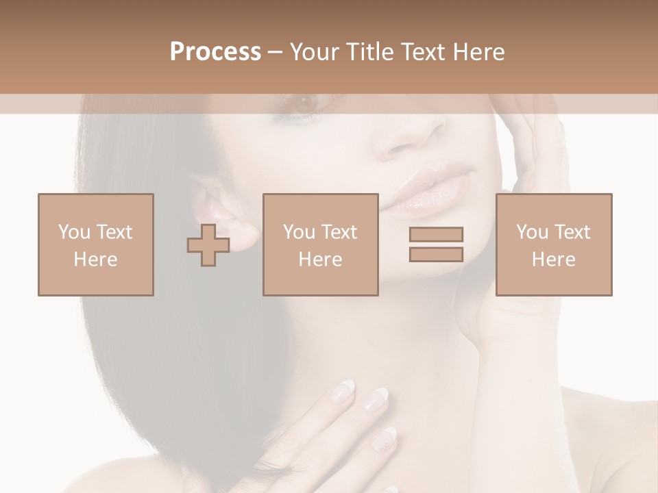 Pretty Hand Fresh PowerPoint Template