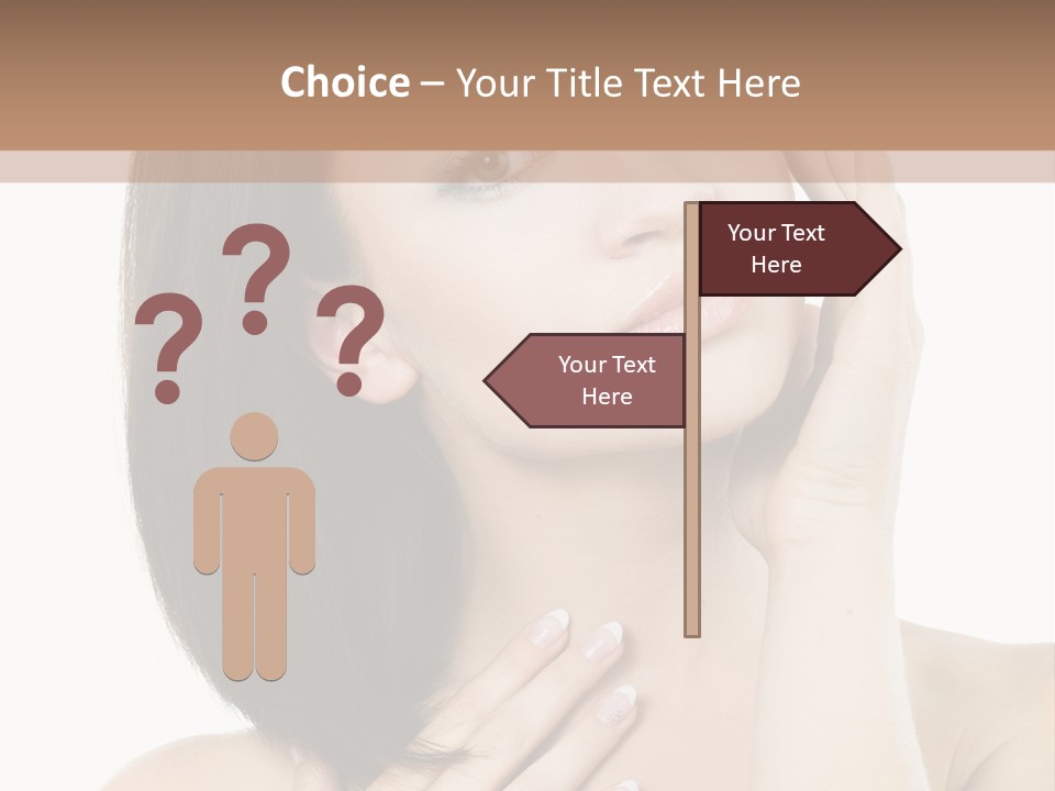 Pretty Hand Fresh PowerPoint Template