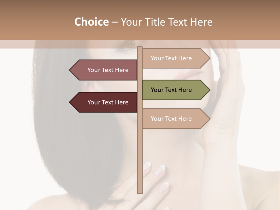 Pretty Hand Fresh PowerPoint Template
