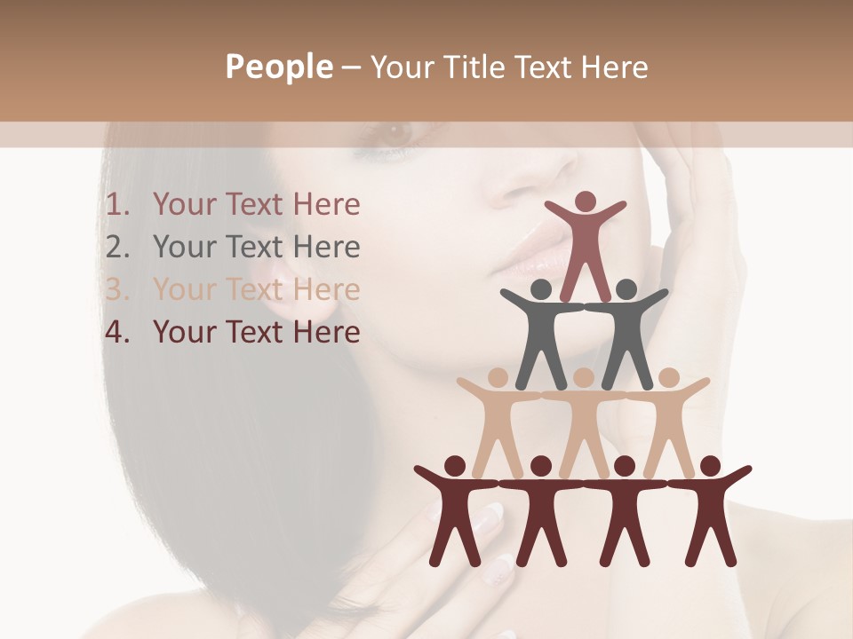 Pretty Hand Fresh PowerPoint Template