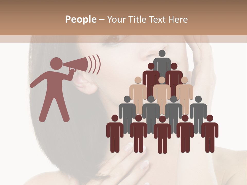 Pretty Hand Fresh PowerPoint Template