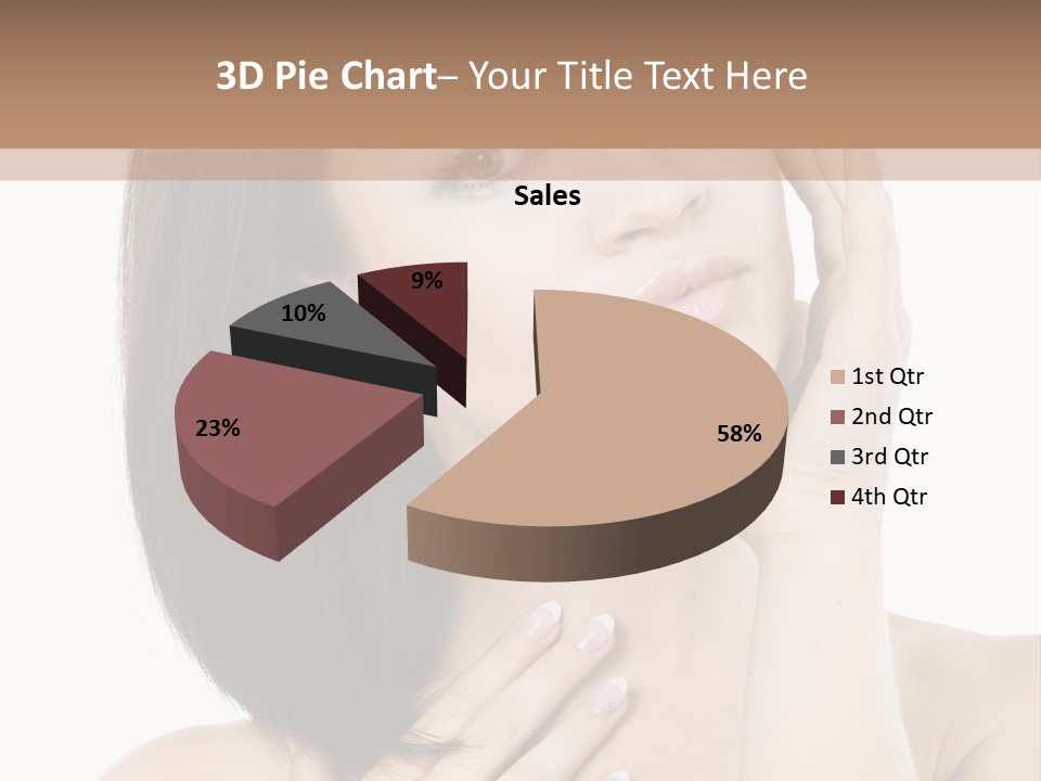 Pretty Hand Fresh PowerPoint Template