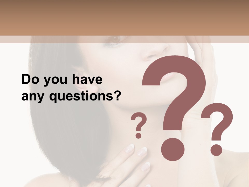 Pretty Hand Fresh PowerPoint Template