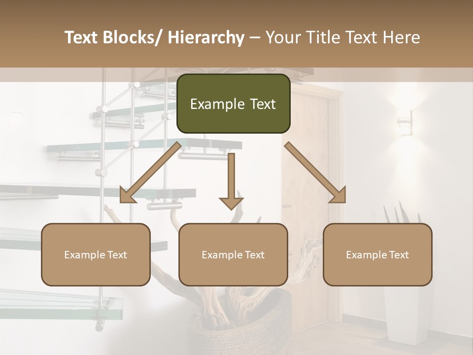 Style Indoor Flower PowerPoint Template