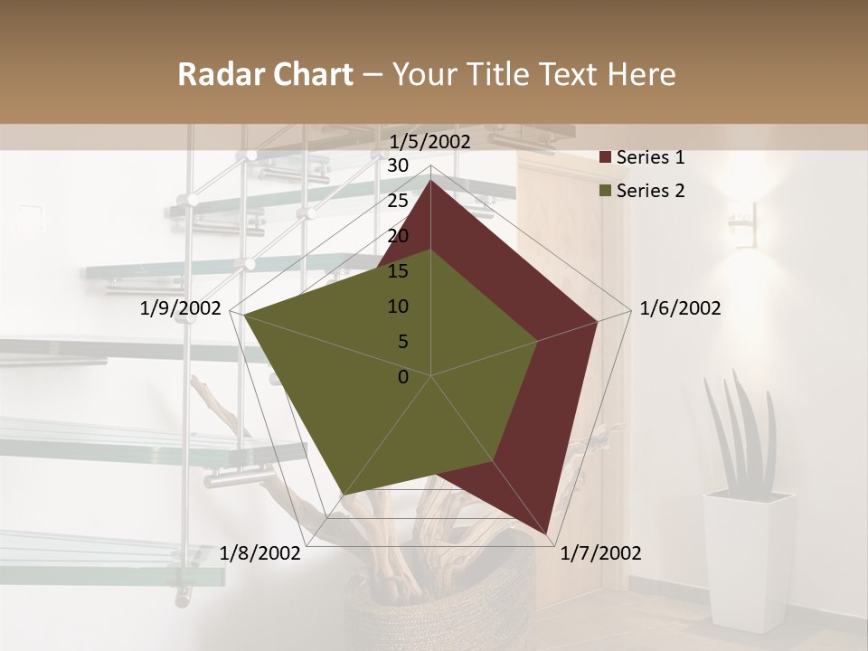 Style Indoor Flower PowerPoint Template
