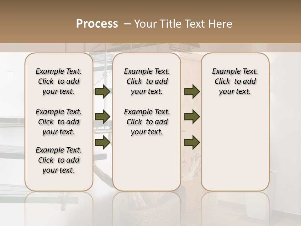 Style Indoor Flower PowerPoint Template