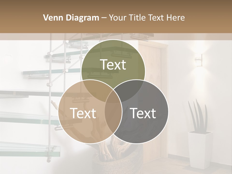 Style Indoor Flower PowerPoint Template