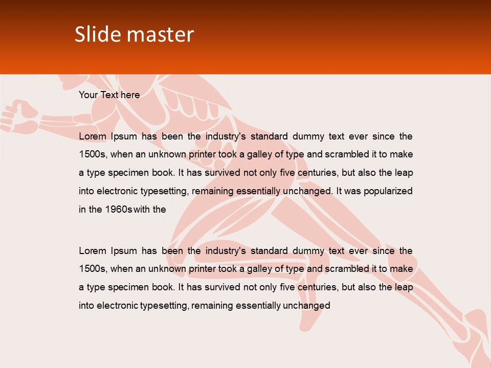 Illustration Runer Creation PowerPoint Template